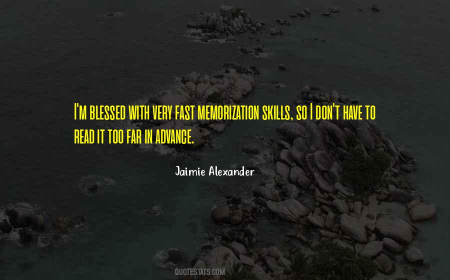 Jaimie Alexander Quotes #1114192