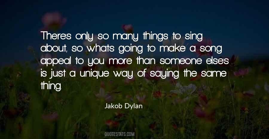 Jakob Dylan Quotes #1638281