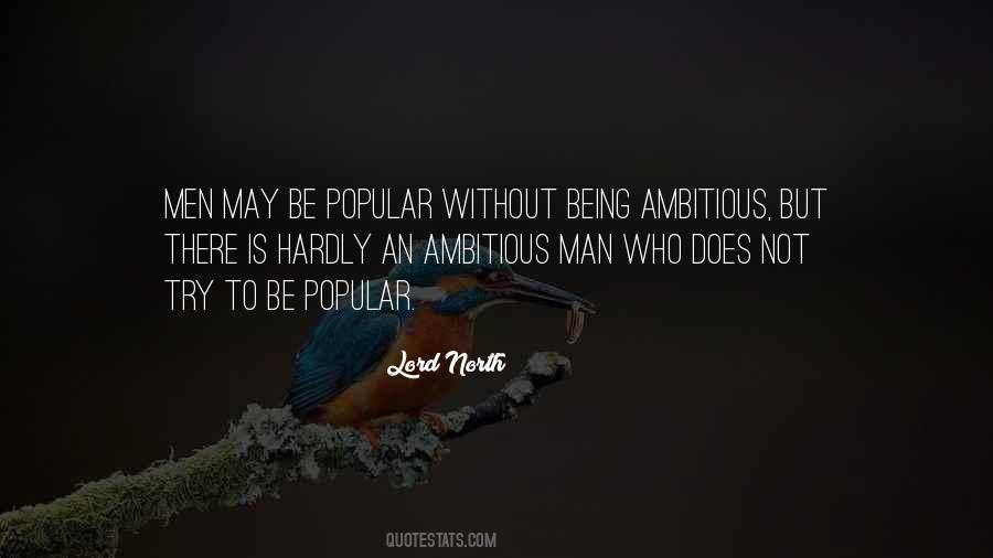 Quotes About Ambitious Man #1500117