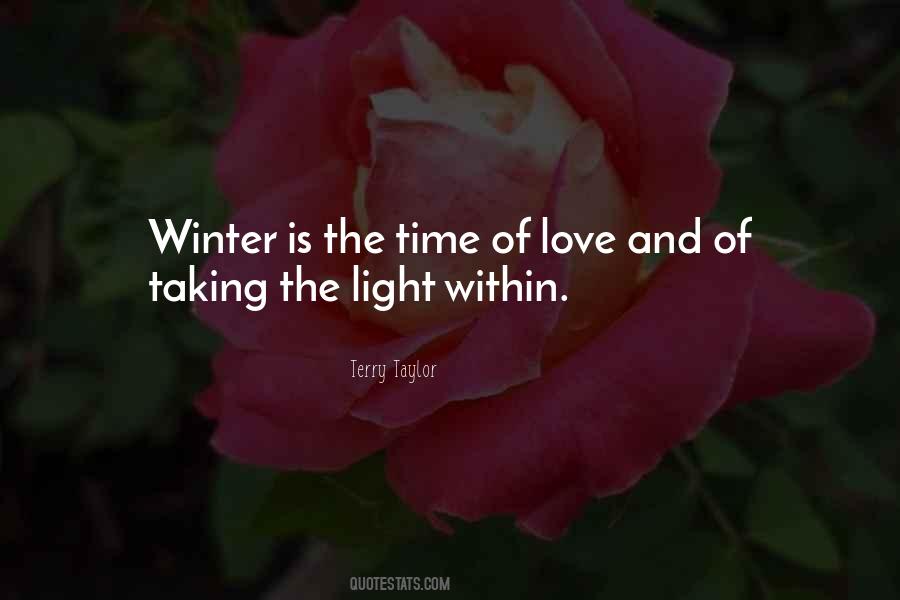 Quotes About Winter Light #306283