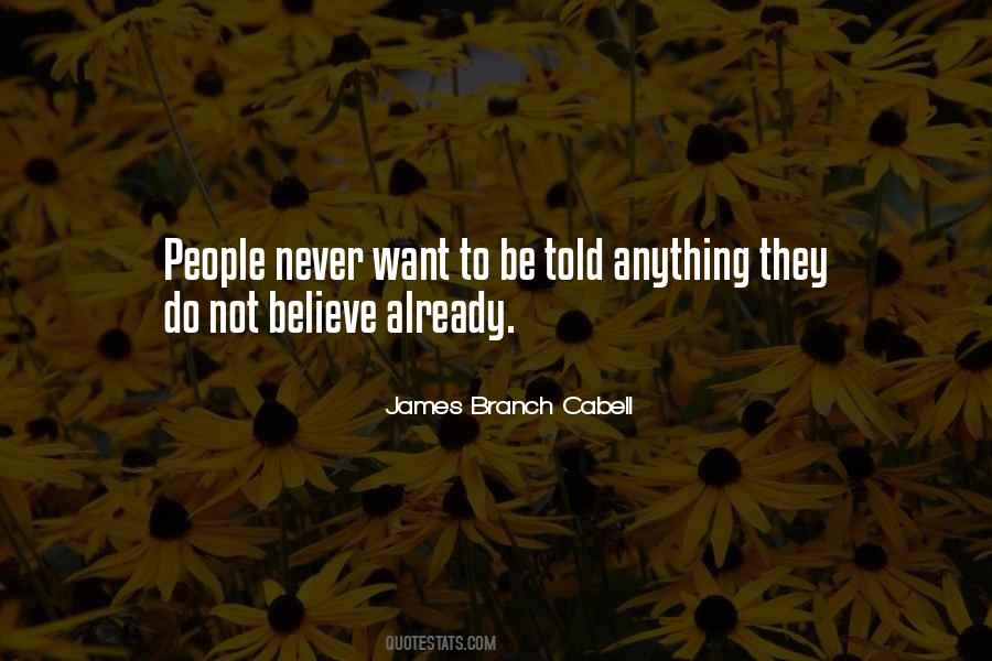 James Branch Cabell Quotes #1184964