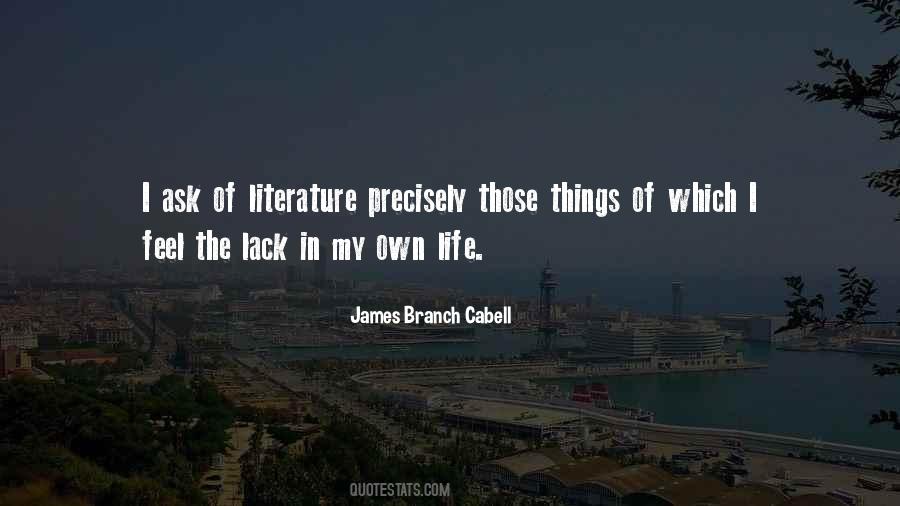 James Branch Cabell Quotes #957868