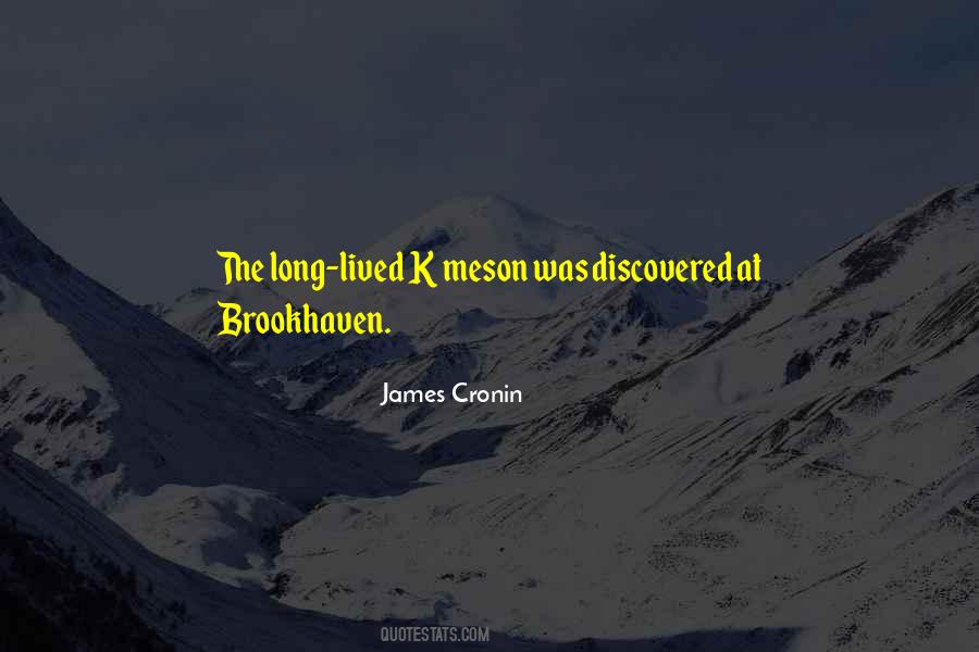 James Cronin Quotes #431338