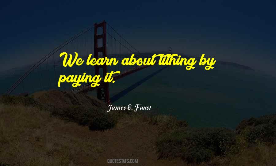 James E Faust Quotes #191384