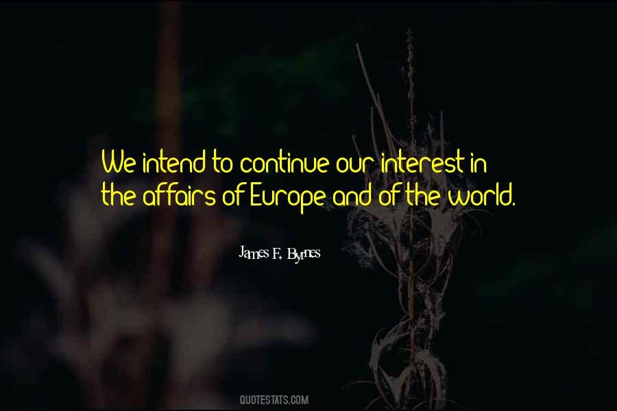 James F Byrnes Quotes #1681003