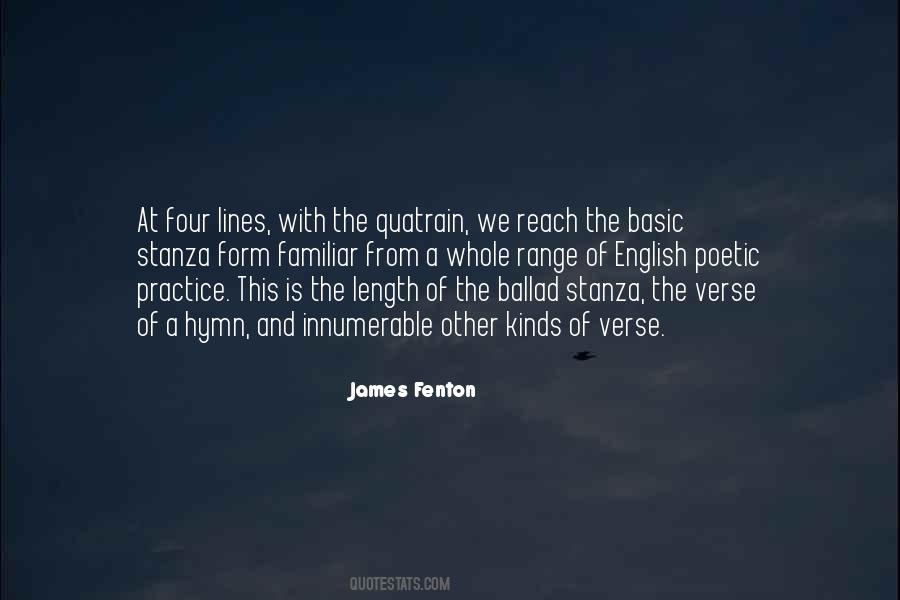 James Fenton Quotes #1079194