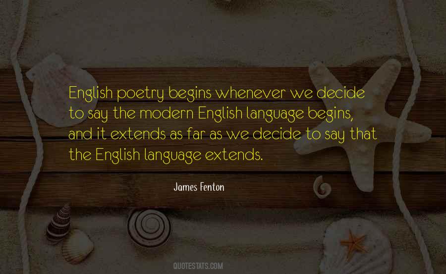 James Fenton Quotes #229207