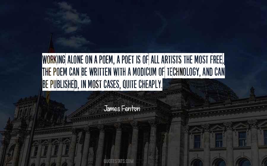 James Fenton Quotes #812532