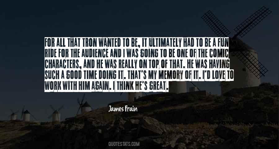 James Frain Quotes #1840899