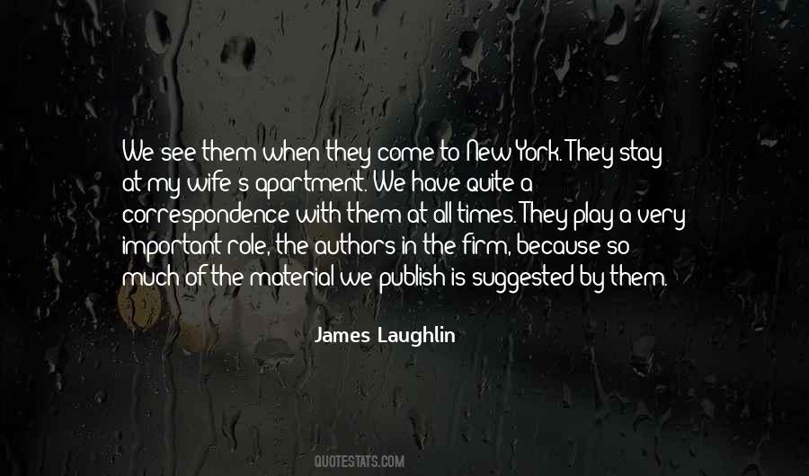 James Laughlin Quotes #1246459