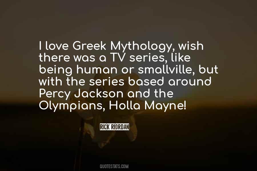 Quotes About Greek Mythology Love #368363