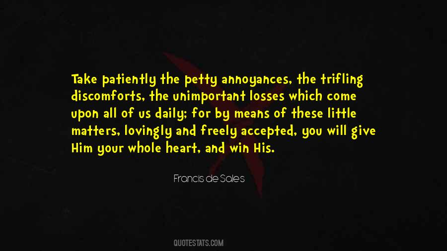 Quotes About Unimportant #1261850