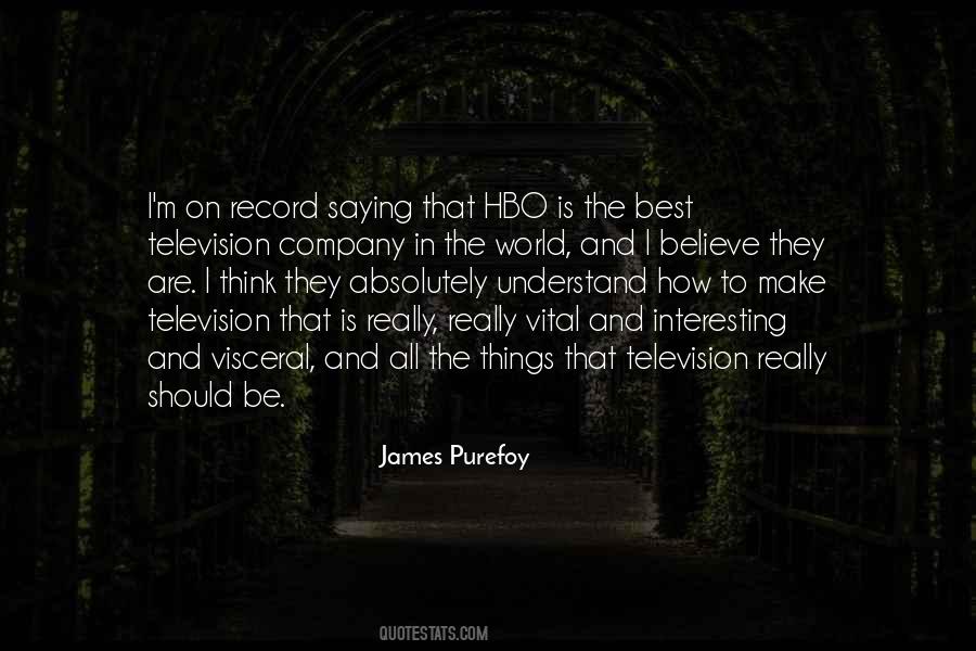 James Purefoy Quotes #317862