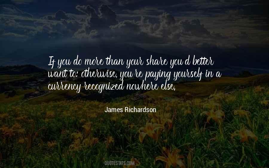 James Richardson Quotes #1874721