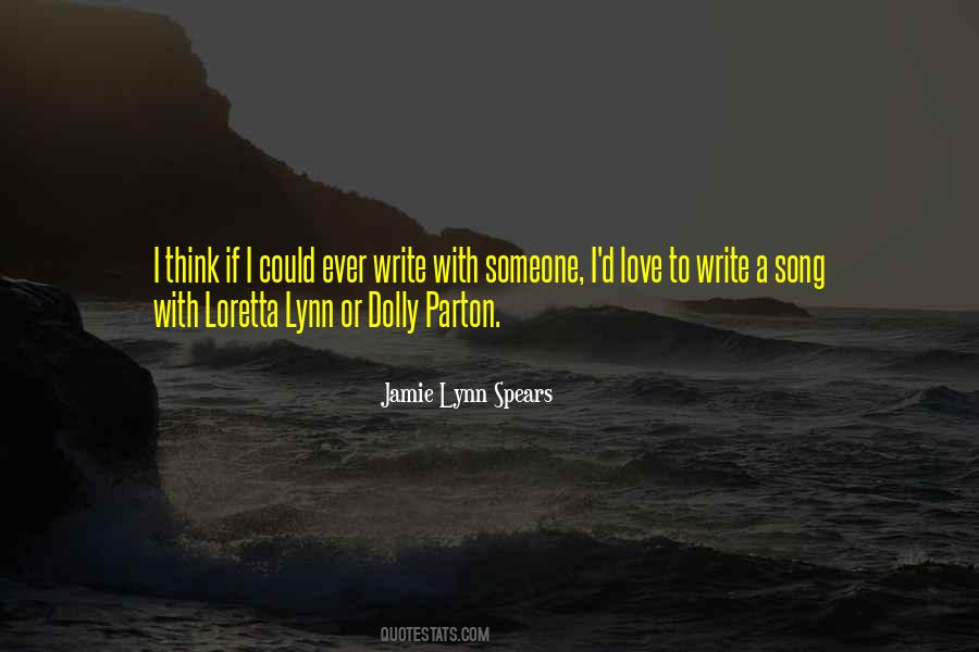 Jamie Lynn Spears Quotes #601936