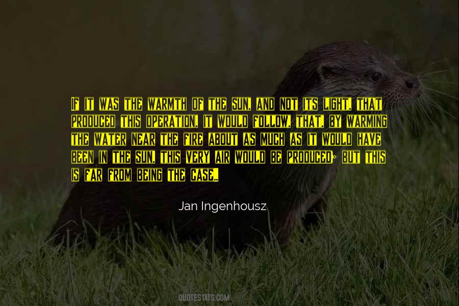 Jan Ingenhousz Quotes #327646