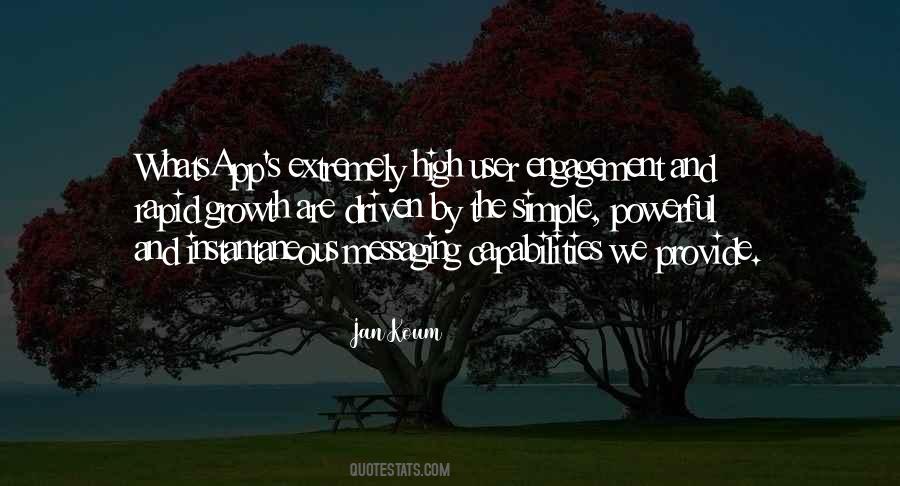 Jan Koum Quotes #312352