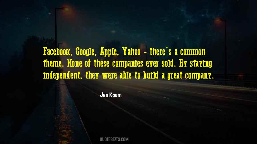 Jan Koum Quotes #353713