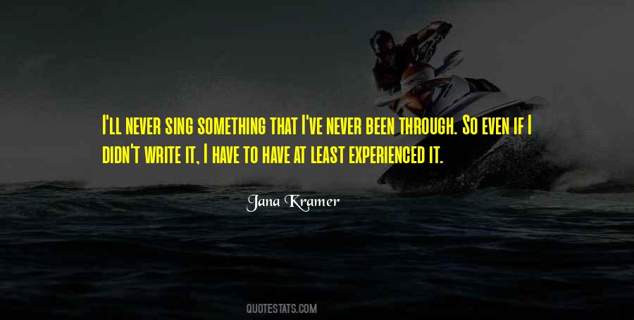 Jana Kramer Quotes #162572