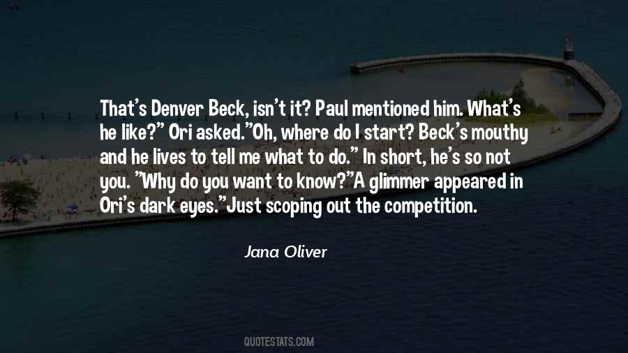 Jana Oliver Quotes #600202