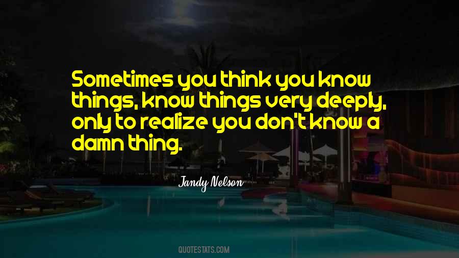 Jandy Nelson Quotes #115007