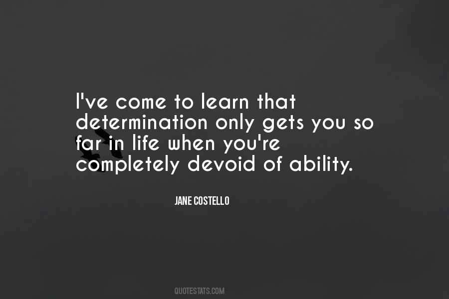 Jane Costello Quotes #847736