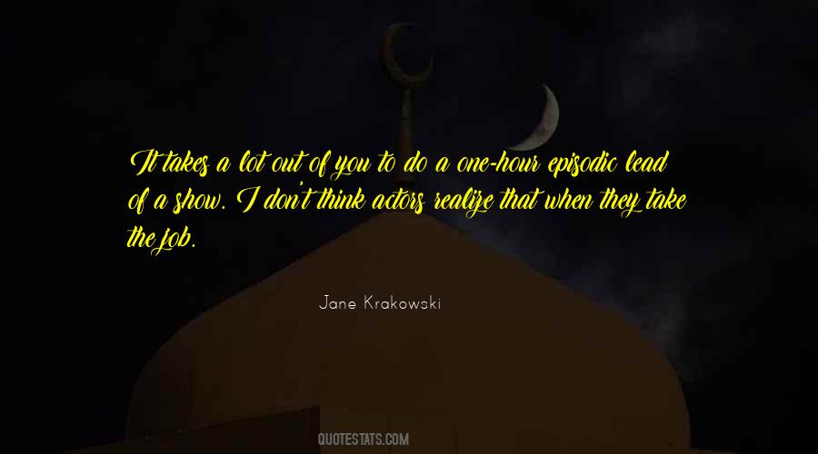 Jane Krakowski Quotes #1022660