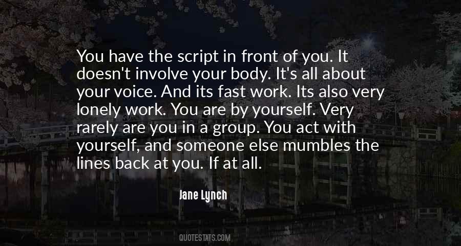 Jane Lynch Quotes #713468