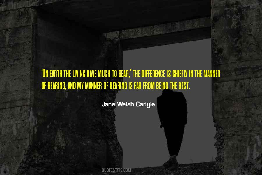 Jane Welsh Carlyle Quotes #1253315