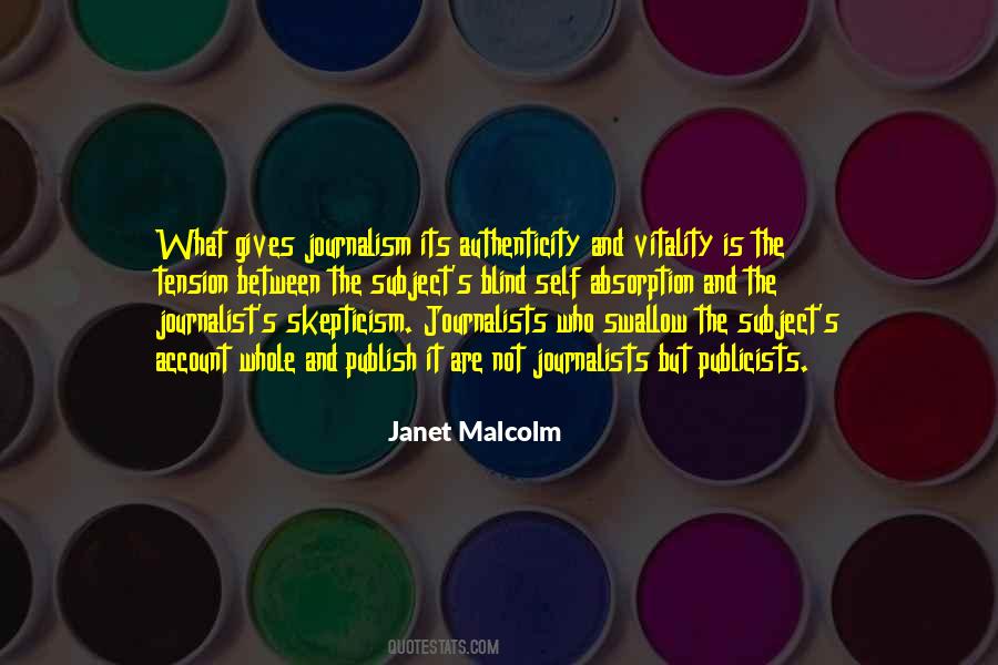 Janet Malcolm Quotes #397881