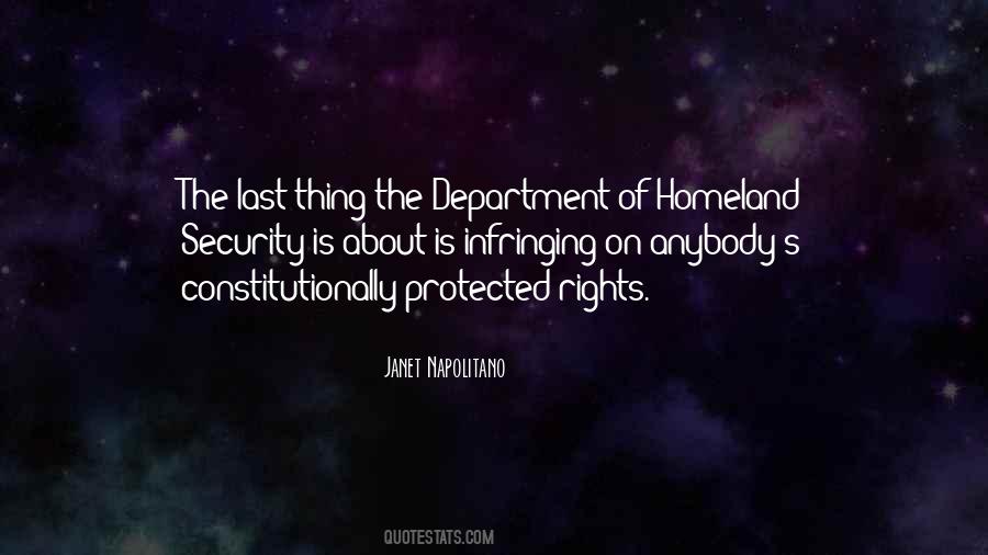 Janet Napolitano Quotes #1754314