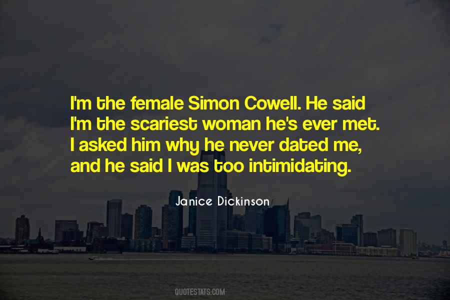 Janice Dickinson Quotes #1147438