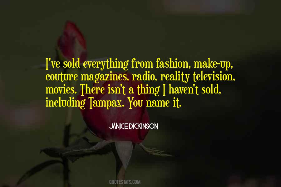 Janice Dickinson Quotes #1173044