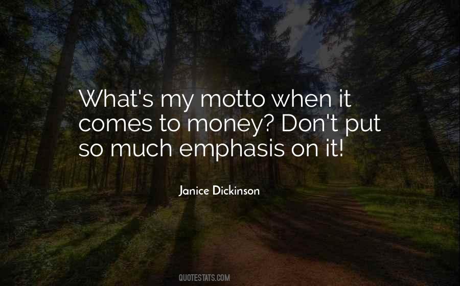 Janice Dickinson Quotes #74925
