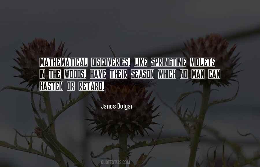 Janos Bolyai Quotes #1104937