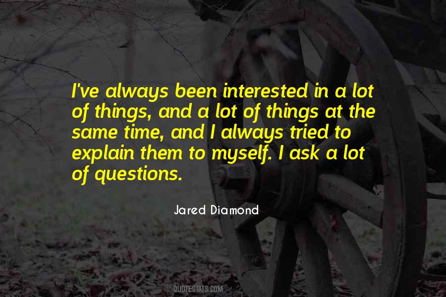 Jared Diamond Quotes #786467