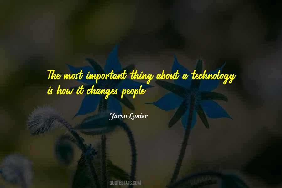 Jaron Lanier Quotes #10027