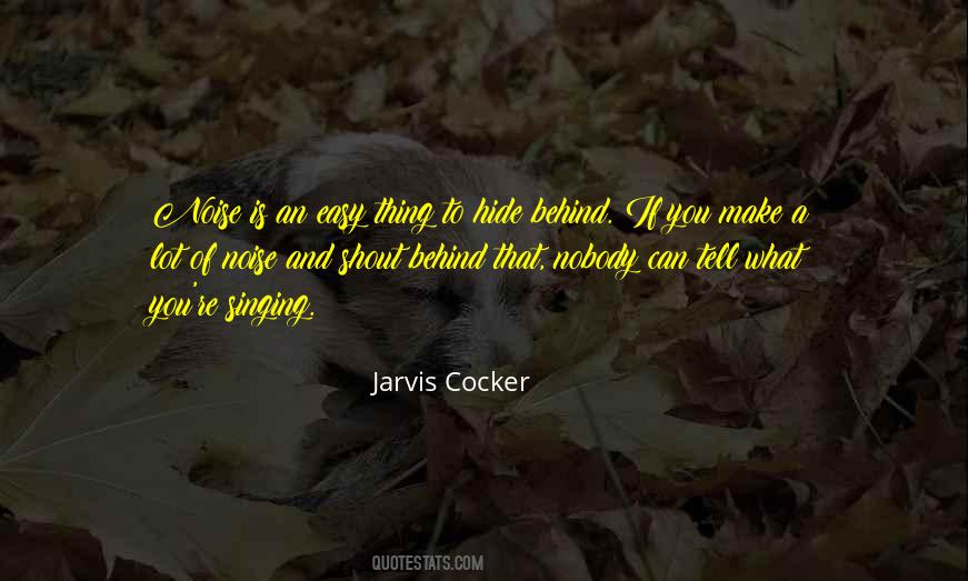 Jarvis Cocker Quotes #1192668