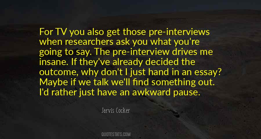 Jarvis Cocker Quotes #145828