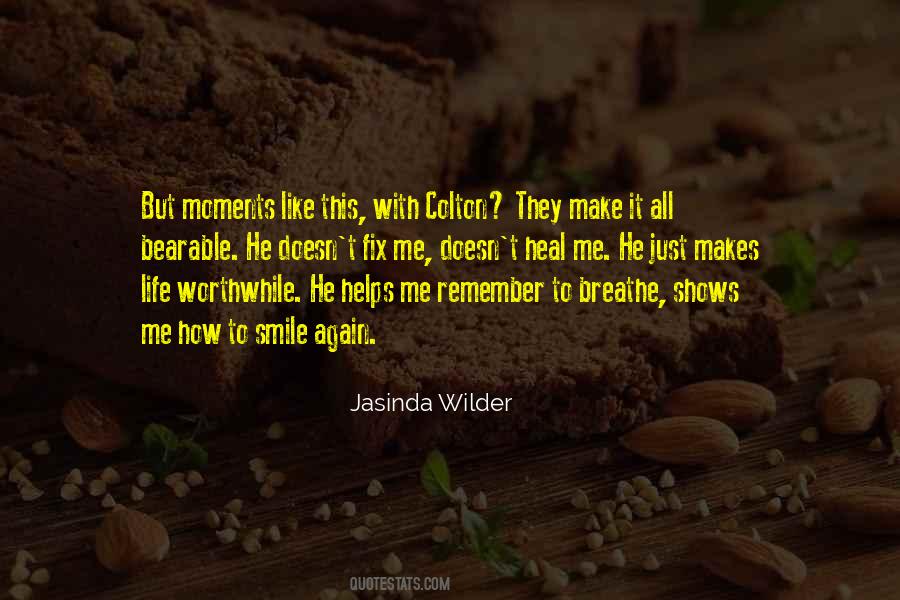 Jasinda Wilder Quotes #805870