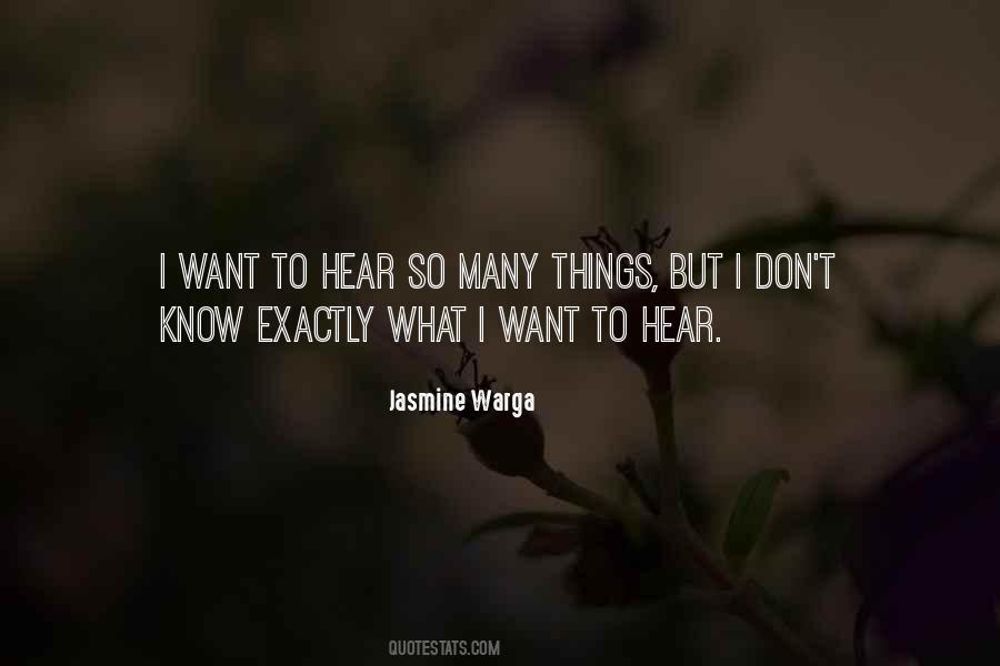 Jasmine Warga Quotes #131678