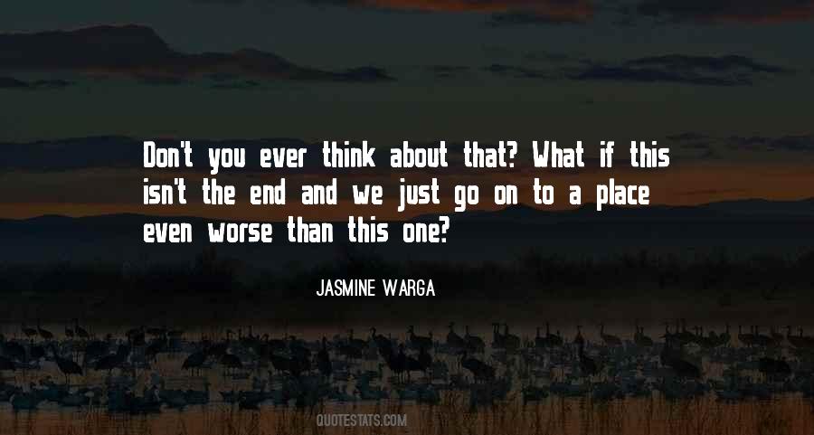 Jasmine Warga Quotes #1582666