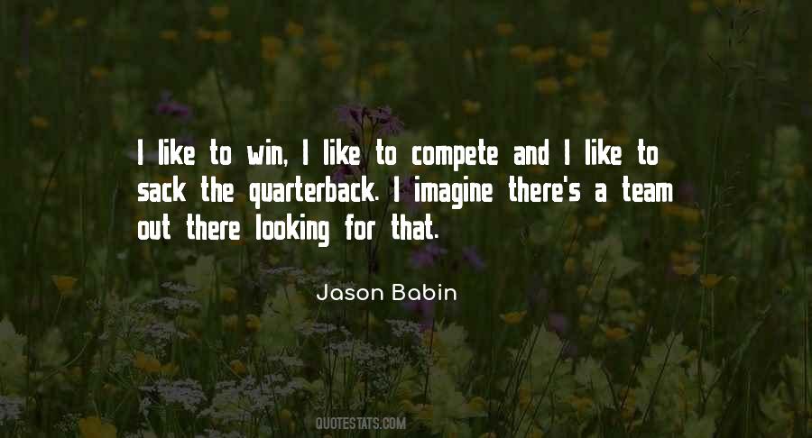Jason Babin Quotes #923913