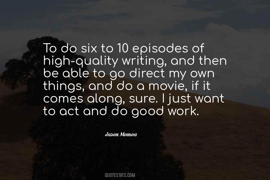 Jason Momoa Quotes #1596574