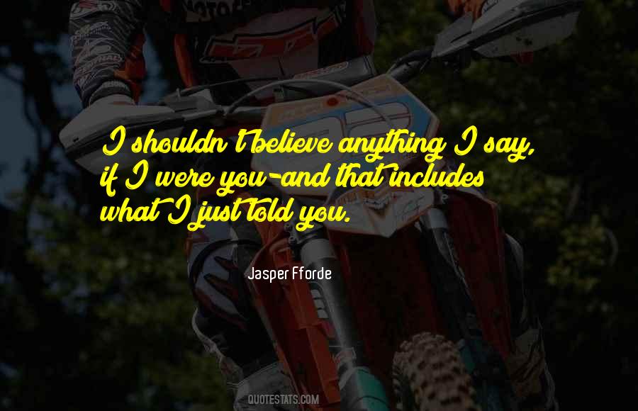 Jasper Fforde Quotes #443376