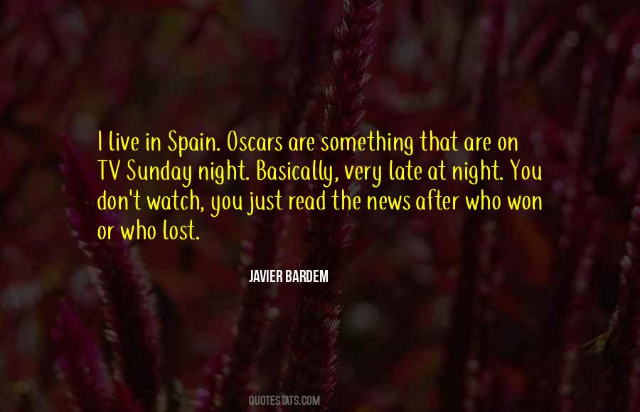 Javier Bardem Quotes #1242905