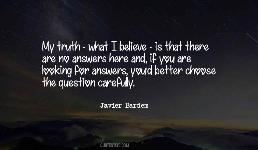 Javier Bardem Quotes #623684