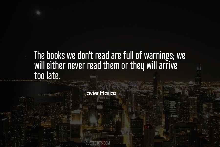 Javier Marias Quotes #277750