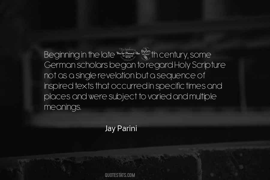 Jay Parini Quotes #1166768
