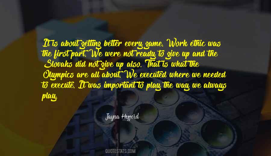 Jayna Hefford Quotes #154494